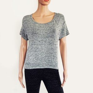 BarIII Women' Short Sleeve Loose Pullover Knit Top